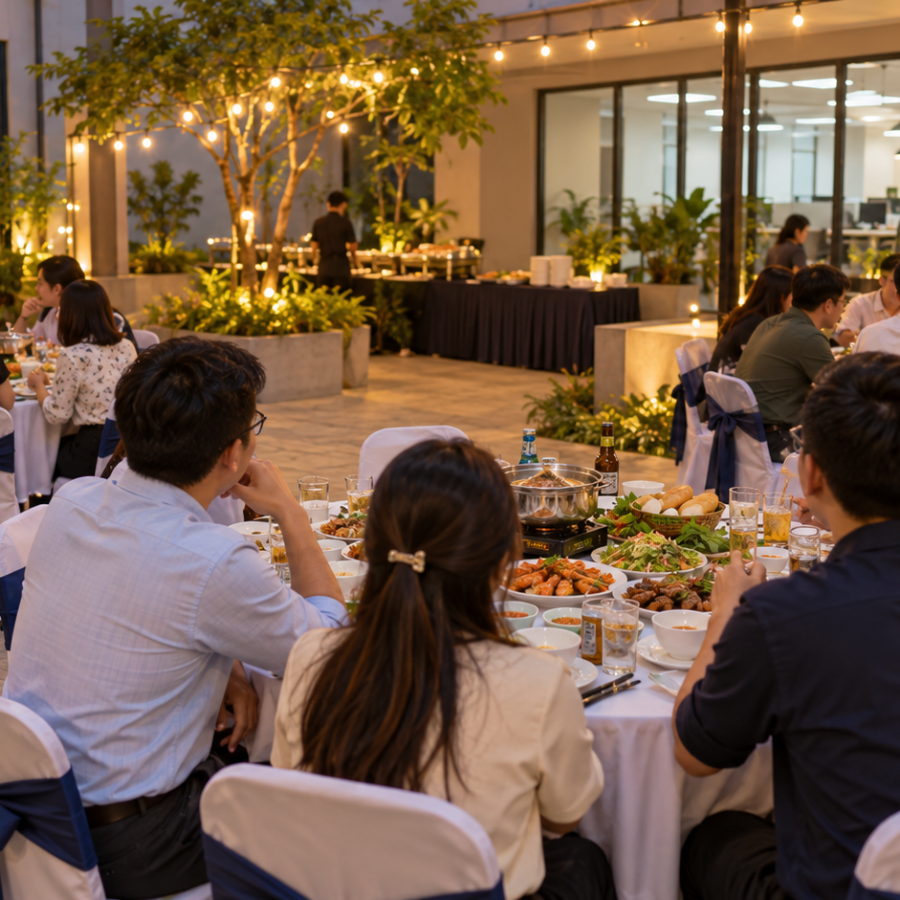 Nấu Tiệc Liên Hoan Công Ty TP.HCM: Menu Và Báo Giá