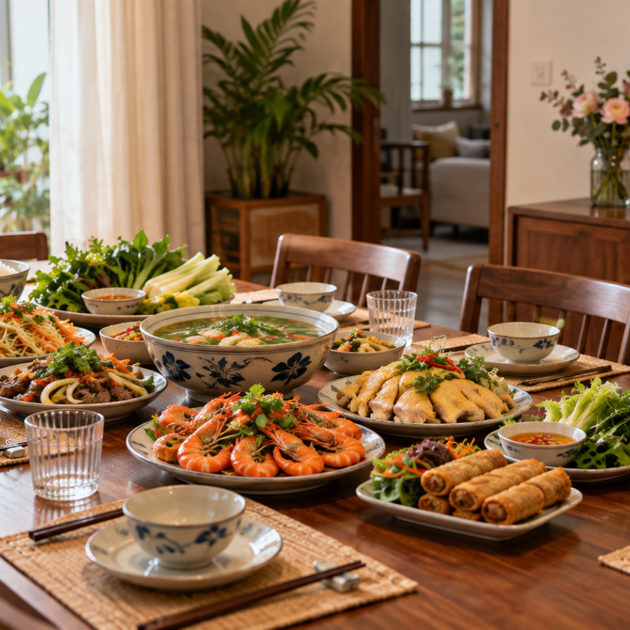 Nấu Tiệc Sinh Nhật Tại Nhà TP.HCM: Menu Và Cách Đặt Tiệc